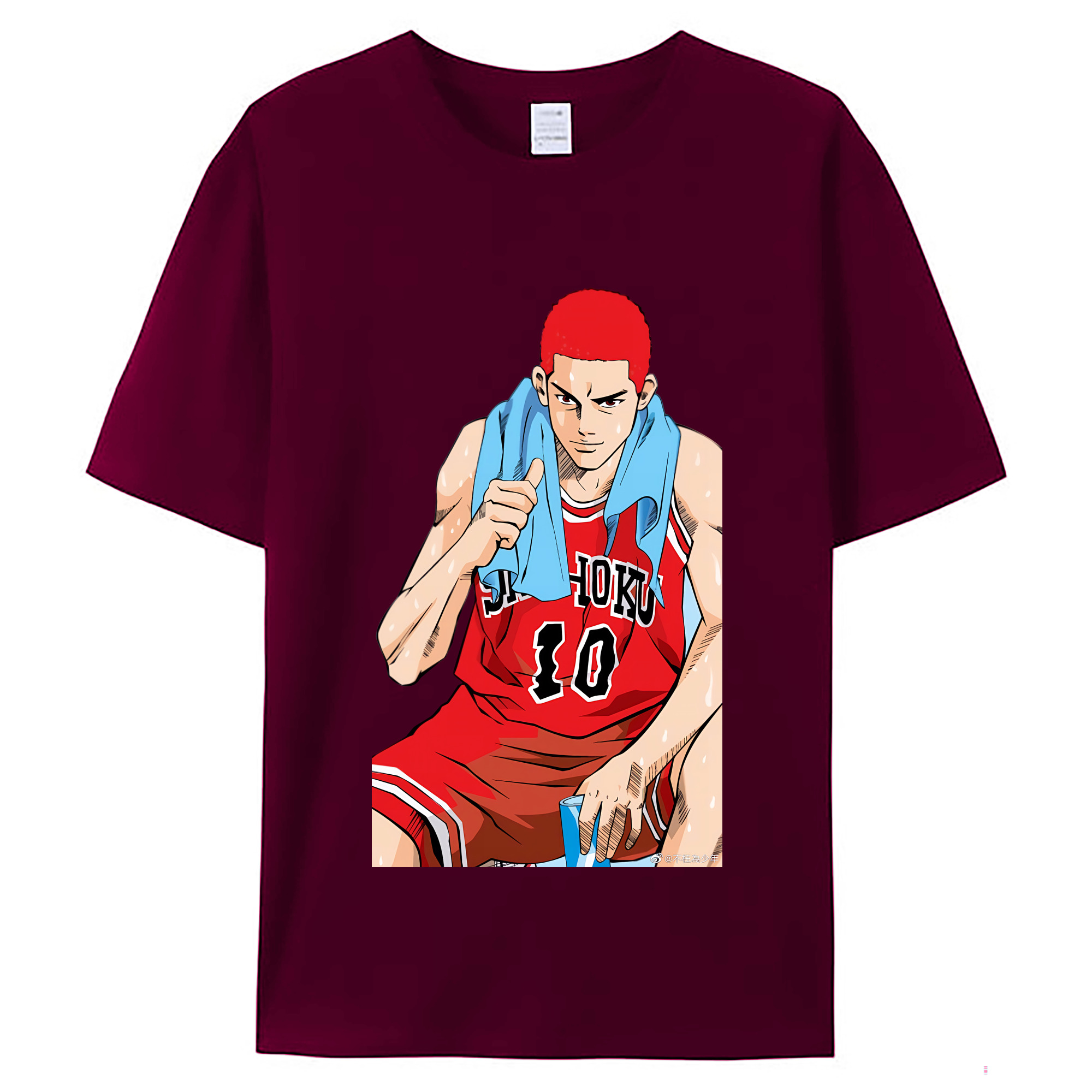 （画像用） SLAM DUNK／スラムダンク レディースカジュアルプリントTシャツ（綿100％）